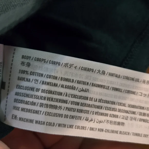 Hollister Forest Green Tee with White Logo - Picture 8 of 9